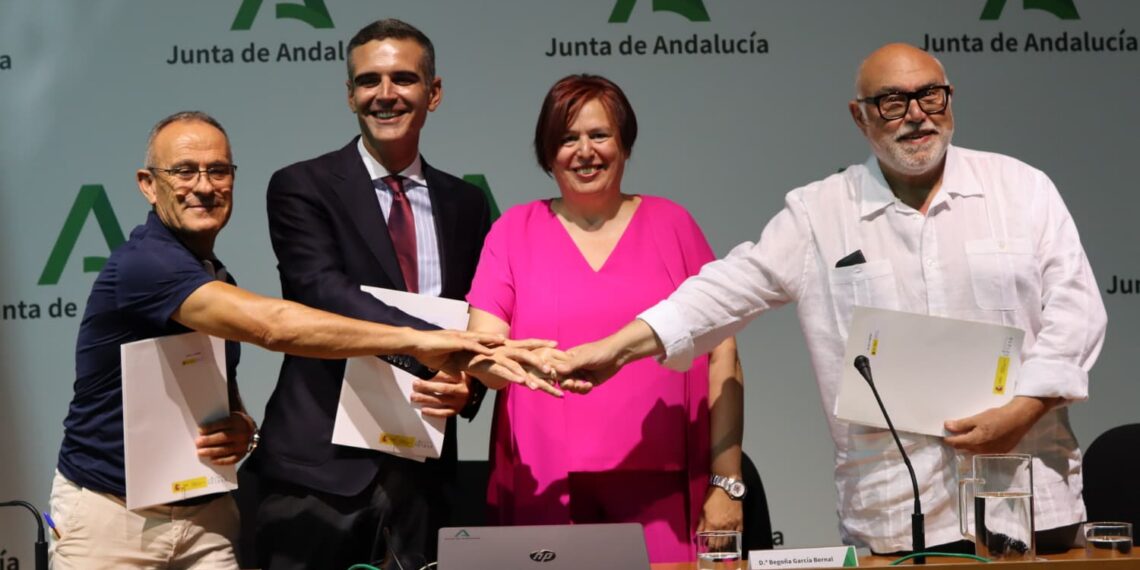 Modernización de regadíos de Andalucía con nuevas infraestructuras agrarias