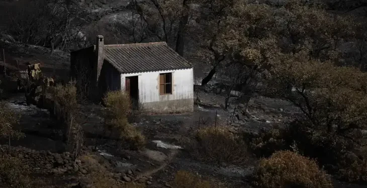 Berrocal pide ayuda para levantarse tras el incendio de Niebla: «El verdadero drama empieza ahora»