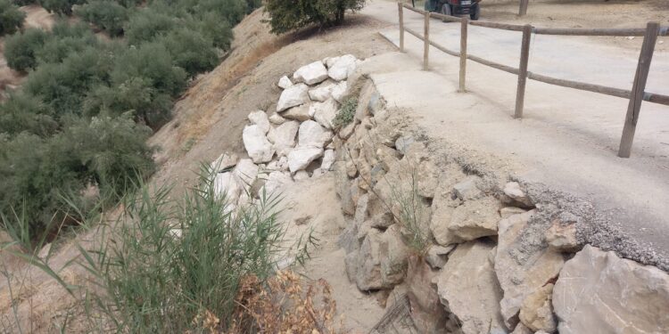 Obras urgentes en las vías verdes de Jaén dañadas por las borrascas