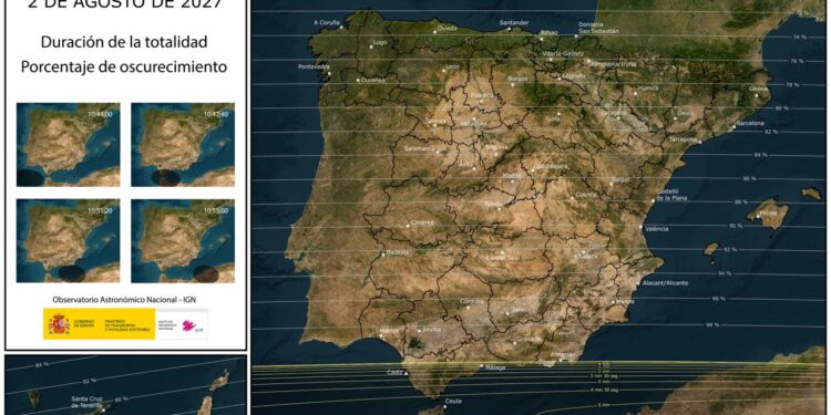 Andalucía ya mira al gran eclipse total de 2027 tras el histórico fenómeno vivido este verano