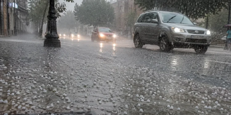 Avisos por tormentas en Jaén con riesgo de granizo y calor intenso
