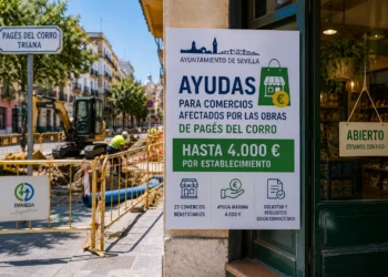 Ayudas a comercios de Pagés del Corro afectados por las obras de Emasesa en Triana