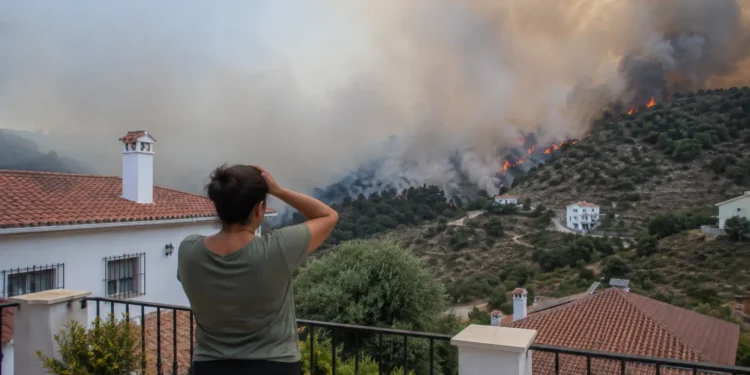 Campaña en Málaga sobre qué hacer ante un incendio forestal en viviendas rurales