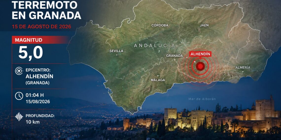 Terremoto en Granada: un seísmo de magnitud 5 activa el Plan de Emergencia y deja más de 200 avisos