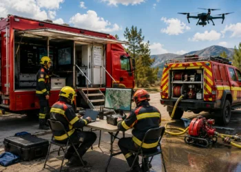Vehículos de emergencias en Málaga incorporados al Consorcio Provincial de Bomberos