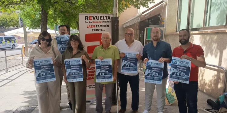 Jaén volverá a salir a la calle para exigir un ferrocarril digno y reclamar el fin del aislamiento ferroviario