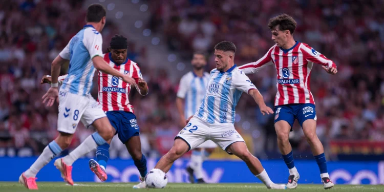 Atlético 2-0 Málaga en el regreso del equipo malagueño a Primera División