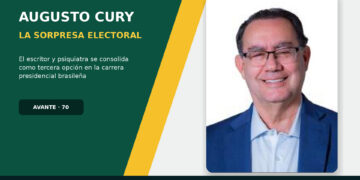 Augusto Cury se consolida como la sorpresa electoral y rompe el monopolio de la polarización