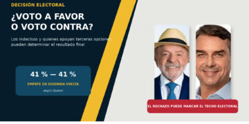 Lula y Flávio llegan a la recta final con una batalla marcada por el rechazo