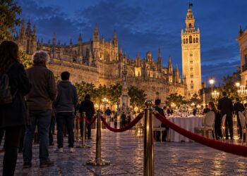 Ilustración conceptual generada con IA sobre la exigencia de transparencia en el respaldo público a celebraciones privadas. No representa una fotografía real de la gala.