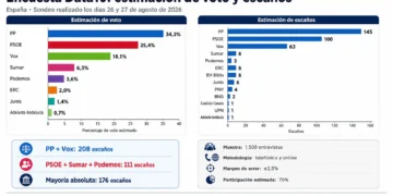 Encuesta Data10 sobre estimación de voto en las elecciones generales en España