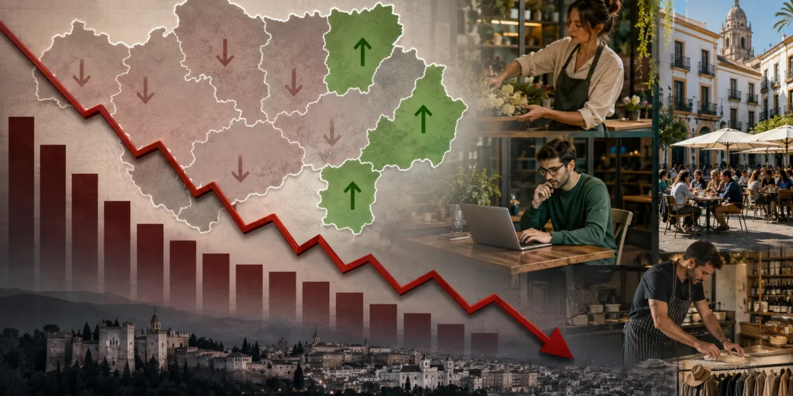 Andalucía pierde autónomos en agosto mientras Jaén, Málaga y Almería aumentan afiliados