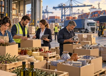 Exportaciones andaluzas en puertos y mercados internacionales durante 2026