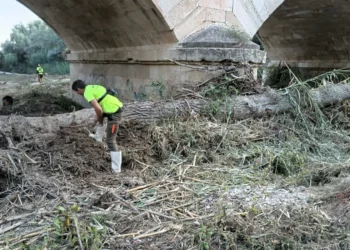 Trabajos para mejorar el ciclo del agua en Jaén en la Vega de los Ríos