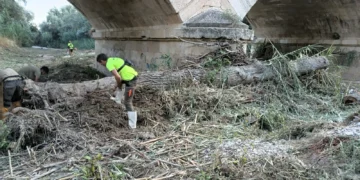 Trabajos para mejorar el ciclo del agua en Jaén en la Vega de los Ríos