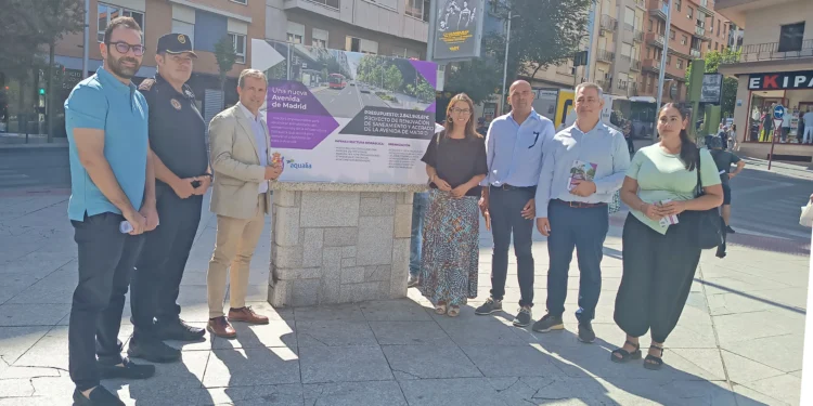Presentación de la remodelación de la Avenida de Madrid en Jaén