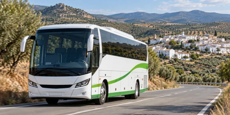 Rutas de autobús en Andalucía con nuevos contratos de transporte público por carretera