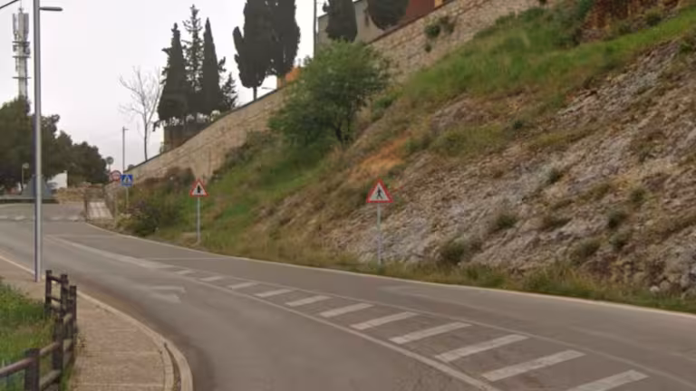 Obras de la circunvalación de Jaén en la A-6050R1 con renovación del firme
