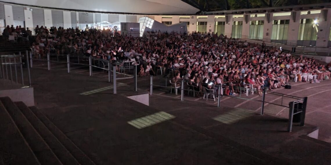 Cine de Verano en Jaén en el Auditorio de la Alameda con 7.000 espectadores