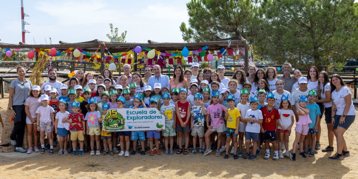 Escuela de Exploradores en Huelva clausura su XV edición en Marismas del Odiel