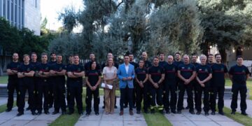 Nuevo refuerzo del Consorcio de Bomberos de Sevilla con 22 bomberos profesionales