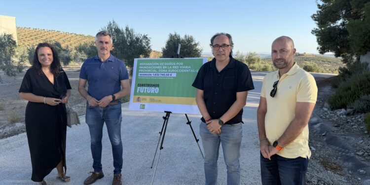 Vías agrarias de Jaén reparadas tras los daños causados por el temporal