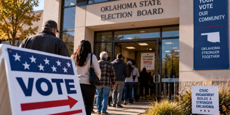 Oklahoma abre la cuenta atrás: registro hasta el 9 de octubre y voto por correo hasta el 19