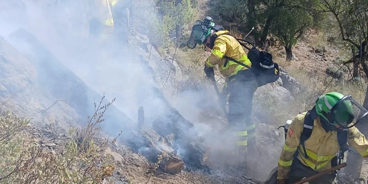 Incendio de Igualeja estabilizado tras el operativo de extinción en Málaga