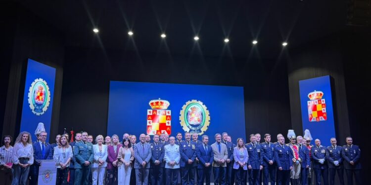 Acto institucional de la Policía Local de Jaén por la festividad de su patrona