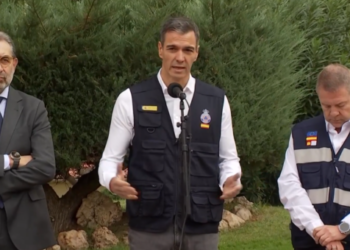 Pedro Sánchez, presidente del Gobierno, cuyo acto del PSOE en Cádiz ha sido cancelado por el luto oficial.