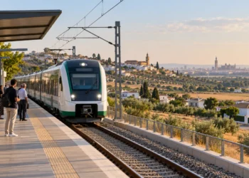Propuesta de conexión ferroviaria de Los Alcores con Sevilla impulsada por Pedro Madroñal.