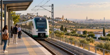 Propuesta de conexión ferroviaria de Los Alcores con Sevilla impulsada por Pedro Madroñal.