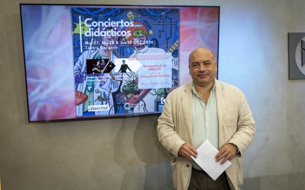 Conciertos didácticos en Córdoba organizados por la Diputación y la Orquesta de Córdoba para escolares de la provincia.