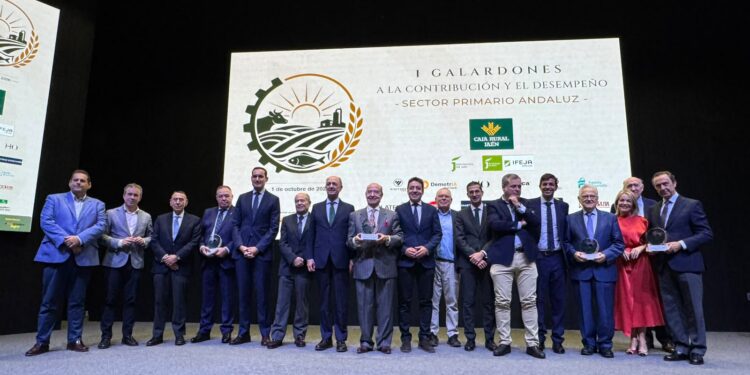 Sector primario andaluz reconocido en los galardones celebrados en Jaén