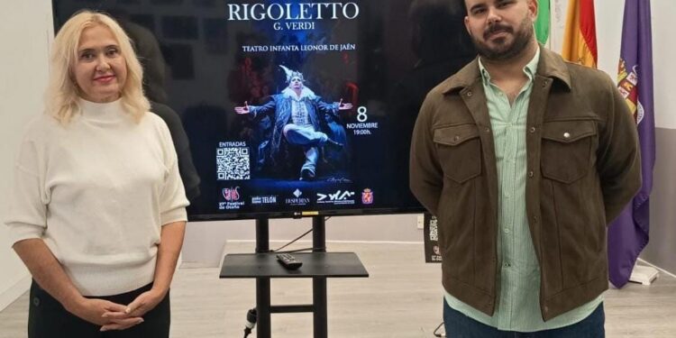 Presentación de Rigoletto en Jaén, ópera del Festival de Otoño que se representará en el Teatro Infanta Leonor el 8 de noviembre.