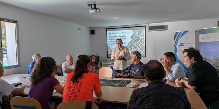 Ríos urbanos de Cádiz y adaptación al cambio climático mediante el proyecto URRACA de la Diputación Provincial.