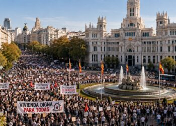 Las protestas por la vivienda se extienden por España y reclaman una huelga general