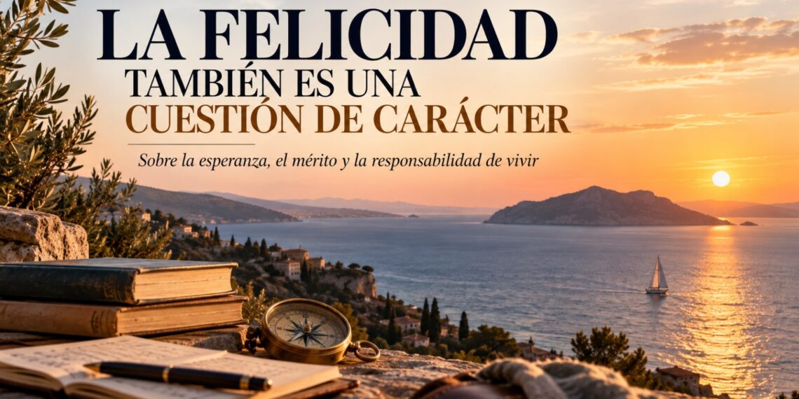 LA FELICIDAD TAMBIÉN ES UNA CUESTIÓN DE CARÁCTER