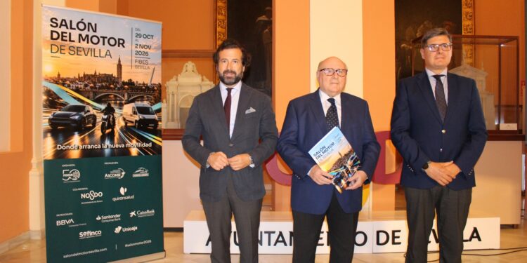 Presentación del Salón del Motor de Sevilla 2026, que reunirá más de 3.000 vehículos y 53 expositores en FIBES.