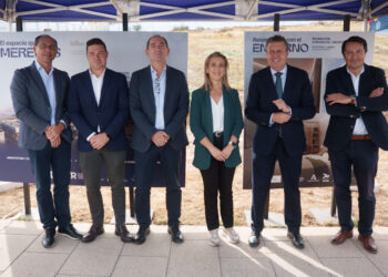 Parcela de las 84 viviendas protegidas en la Cornisa del Zacatín de Alcalá de Guadaíra.